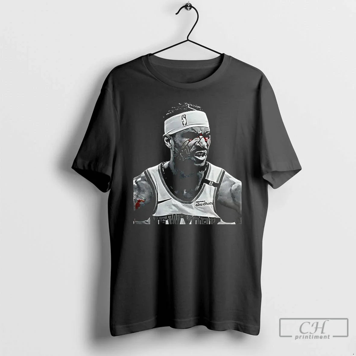 Premium Josh Hart New York Knicks Playerwith Blood Face Ceramic