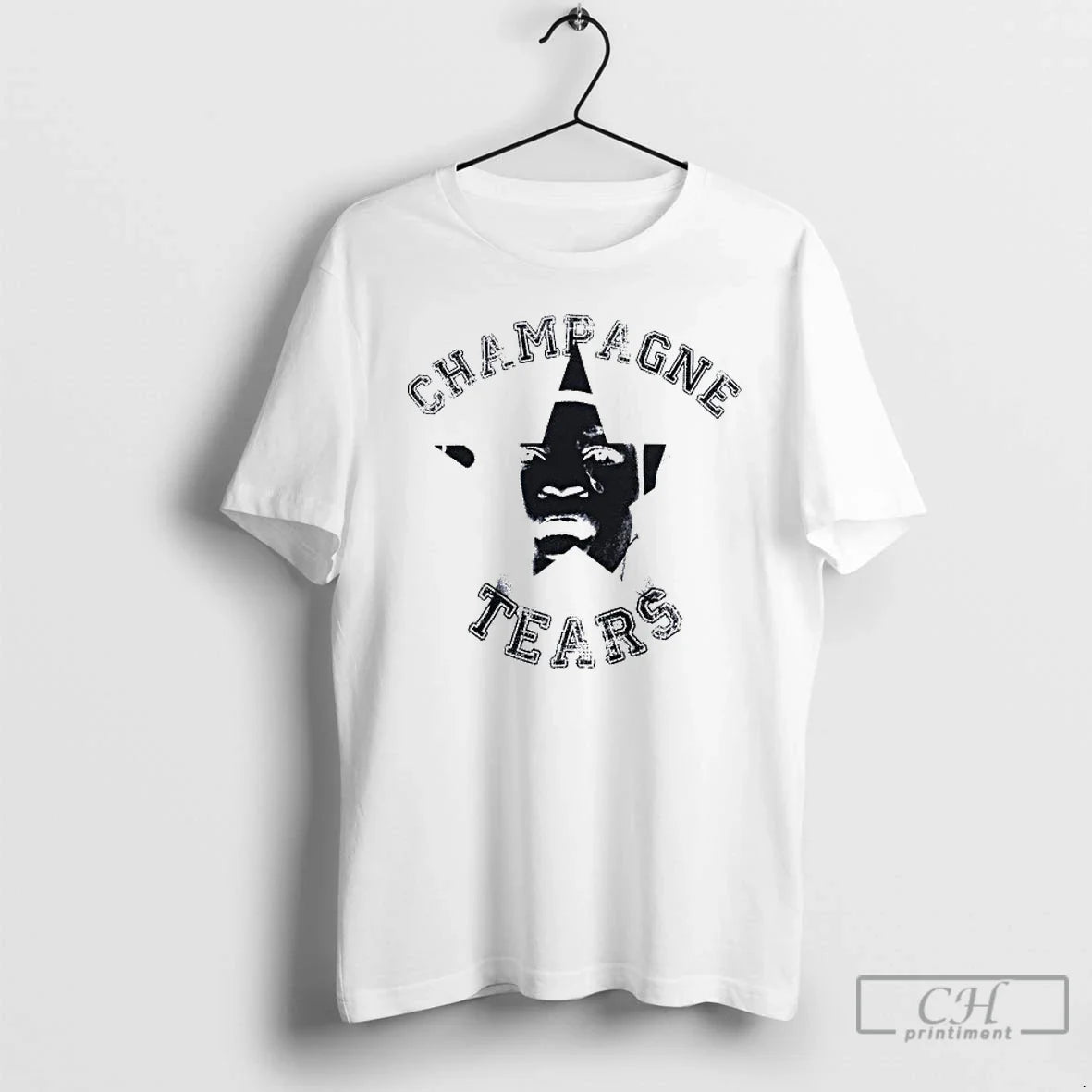 Premium Josman Champagne Tears Face T Shirts TShirt Exclusive Merch