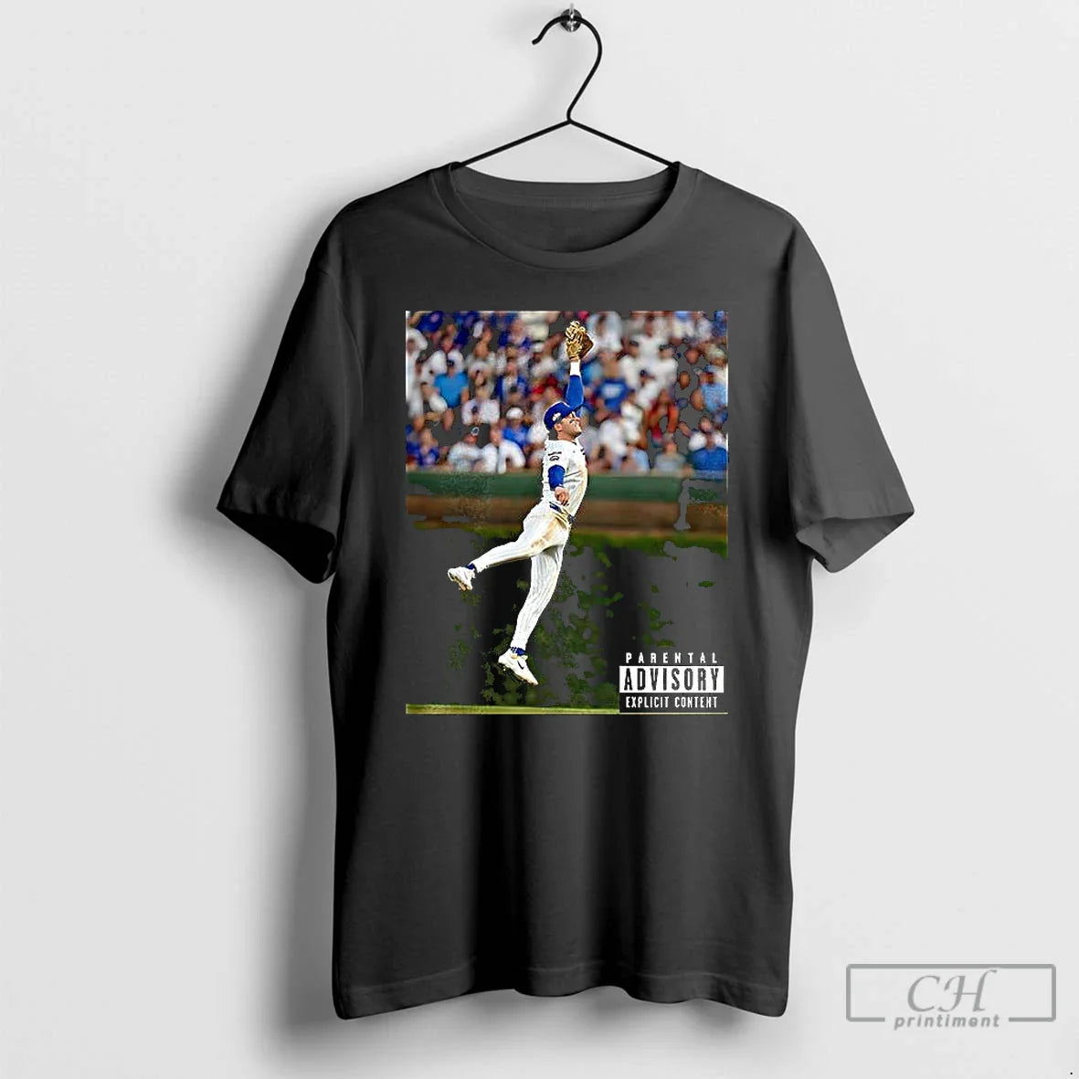 Premium Jumpman Nico Chicago Cubs Outfielder Epic Catch Album Cover T
