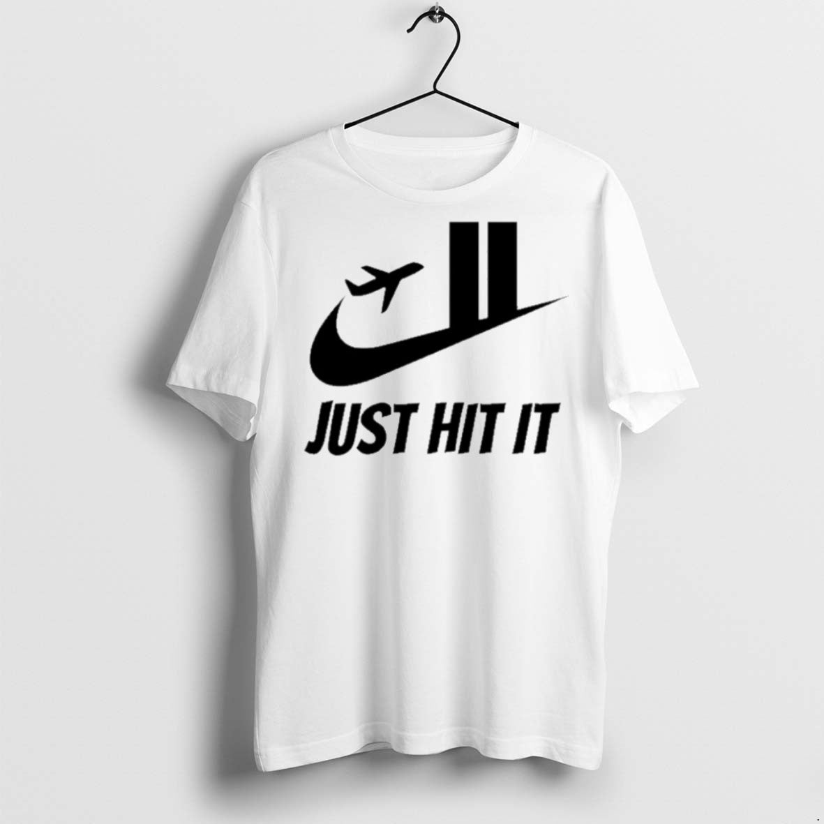 Premium Just Hit It Meme T Shirts Long Sleeve Trendy Design