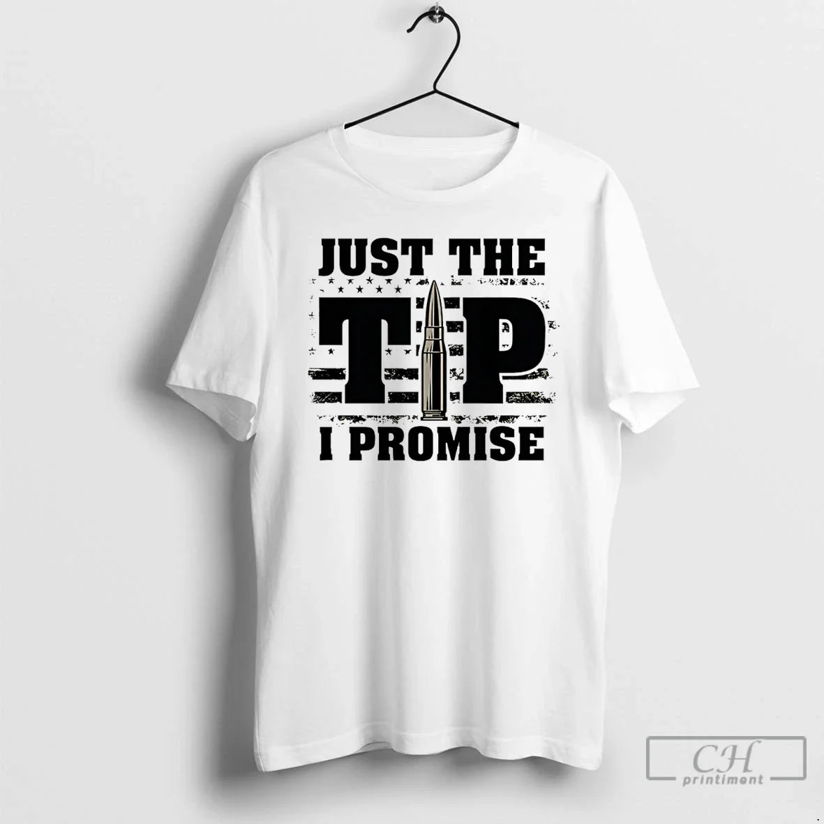 Premium Just Tip I Promise Flag Tee Stylish Design