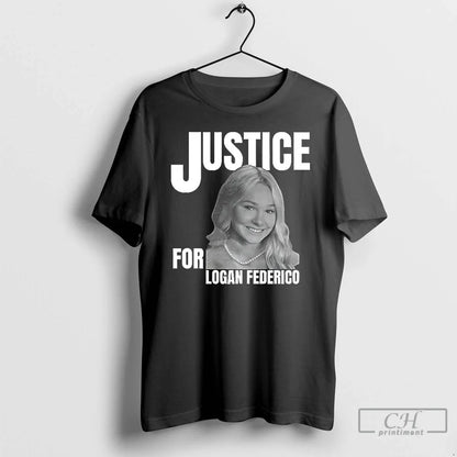 Premium Justice Logan Federico T Shirts TShirt Exclusive Gift