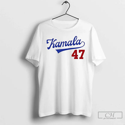 Premium Kamala 47 Los Angeles Dodgers Logo Sweatshirt Vintage Look