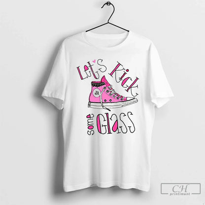 Premium Kamala Harris Chucks Lets Kick Some Glass Tee Trendy Art