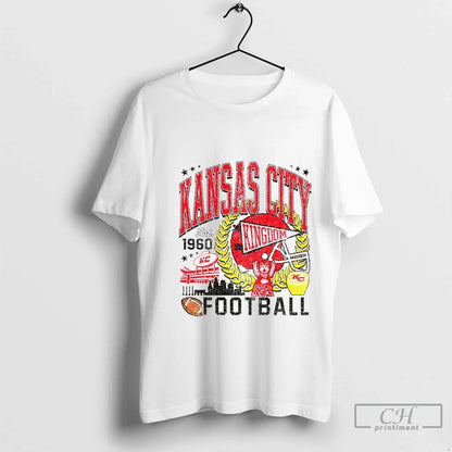 Premium Kansas City Chiefs Football Kingdom Est 1960 Shirt Authentic