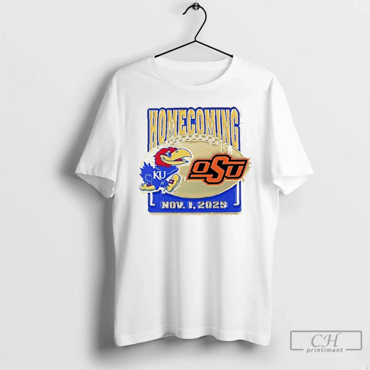 Premium Kansas Jayhawks Vs Oklahoma State Game Day Home Coming Nov 1