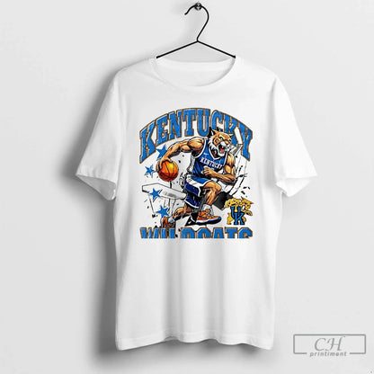 Premium Kentucky Wildcats Basketball Running 2025 Mascot Long Sleeve