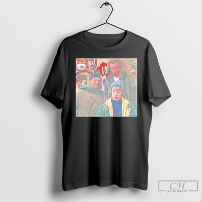 Premium Kevin Mccallister Harry And Marv Home Alone Merry Hoodie