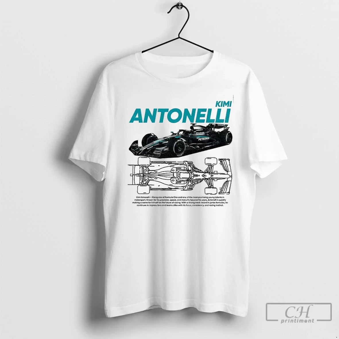 Premium Kimi Antonelli F1 Motorsport Rising Star Formula One And One