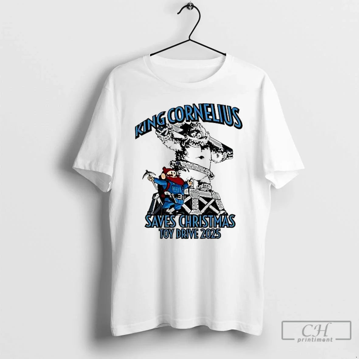 Premium King Cornelius Saves Toy Drive 2025 Tank Top Designer Fashion