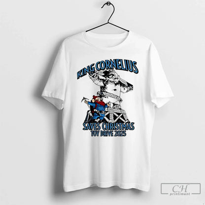 Premium King Cornelius Saves Toy Drive 2025 Tank Top Designer Fashion
