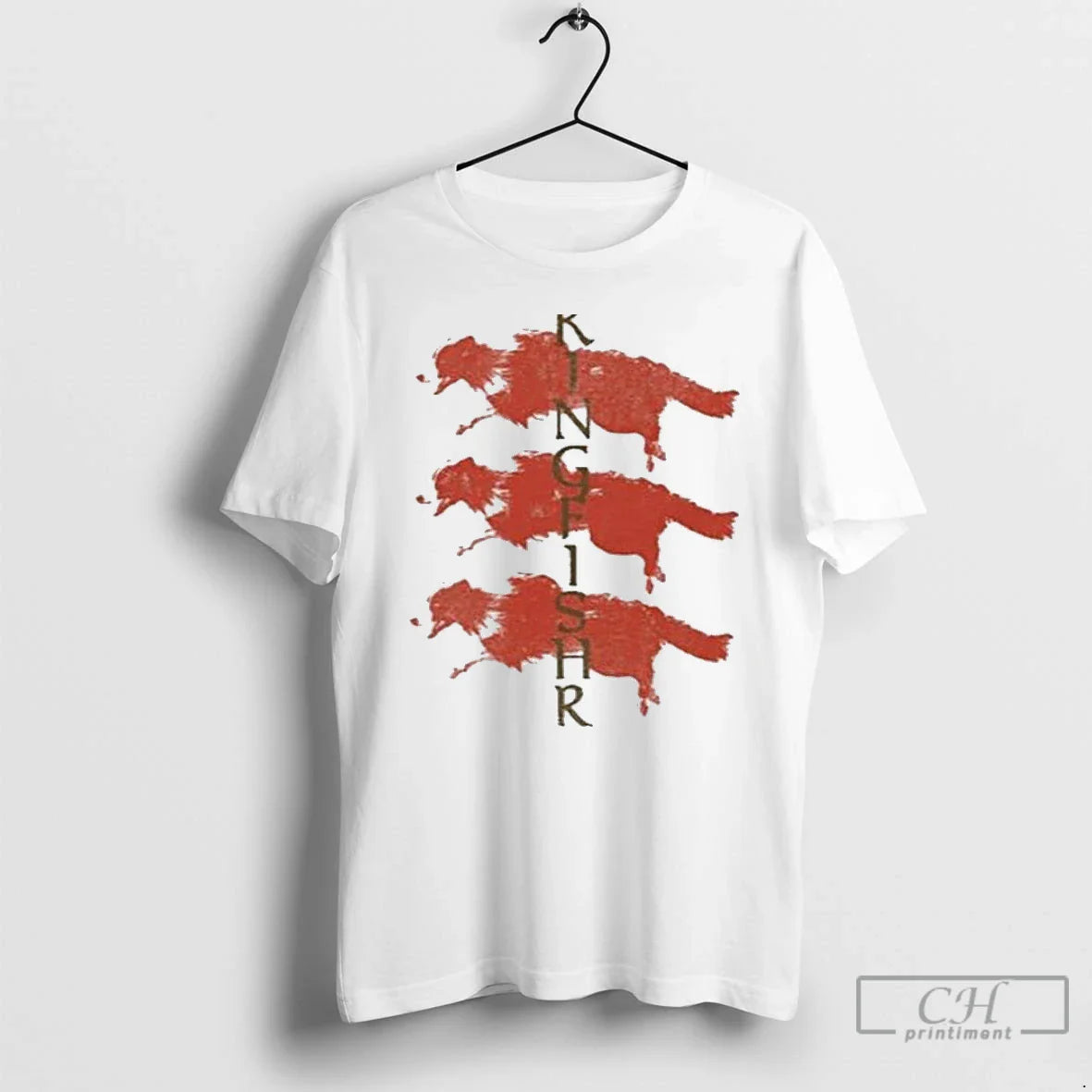 Premium Kingfishr Border Collie TShirt Vintage Fashion