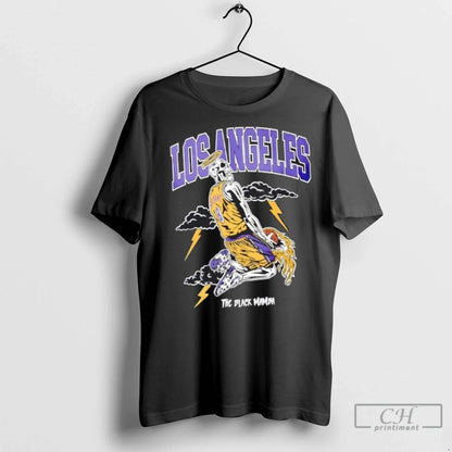 Premium Kobe Bryant Black Mamba Los Angeles Lakers Halloween Skeleton