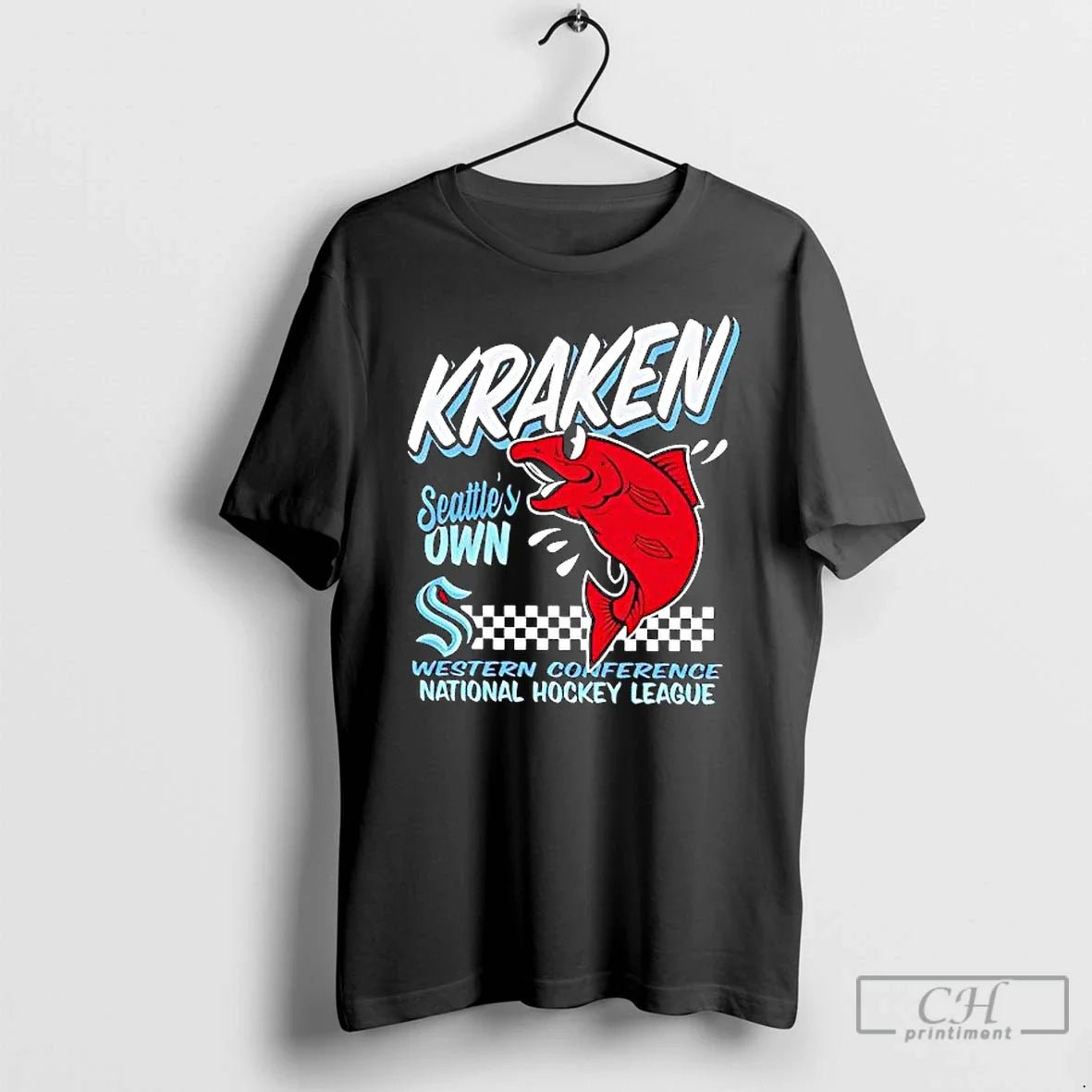 Premium Kraken Seattle Western Conference National Hockey League Long