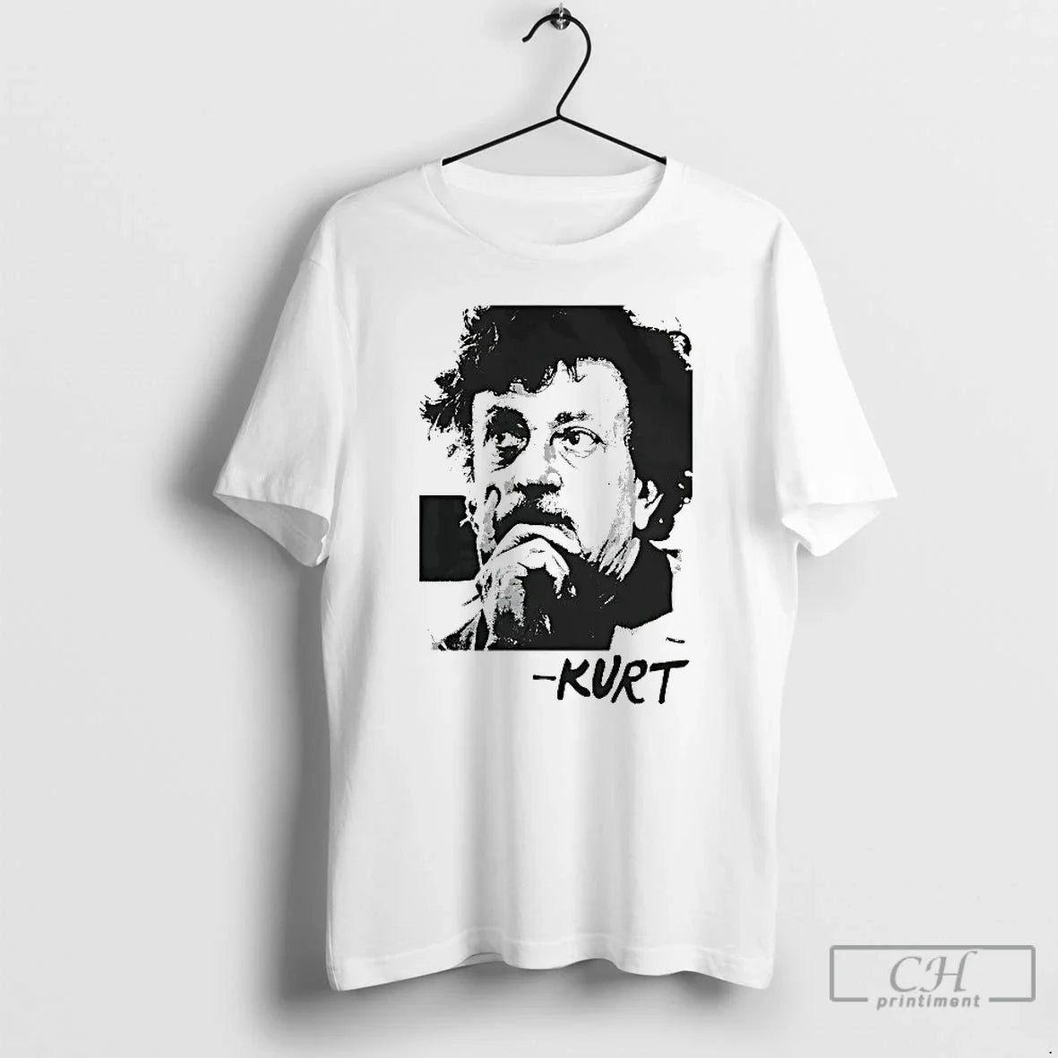 Premium Kurt Vonnegut Portrait Sweatshirt Designer Design