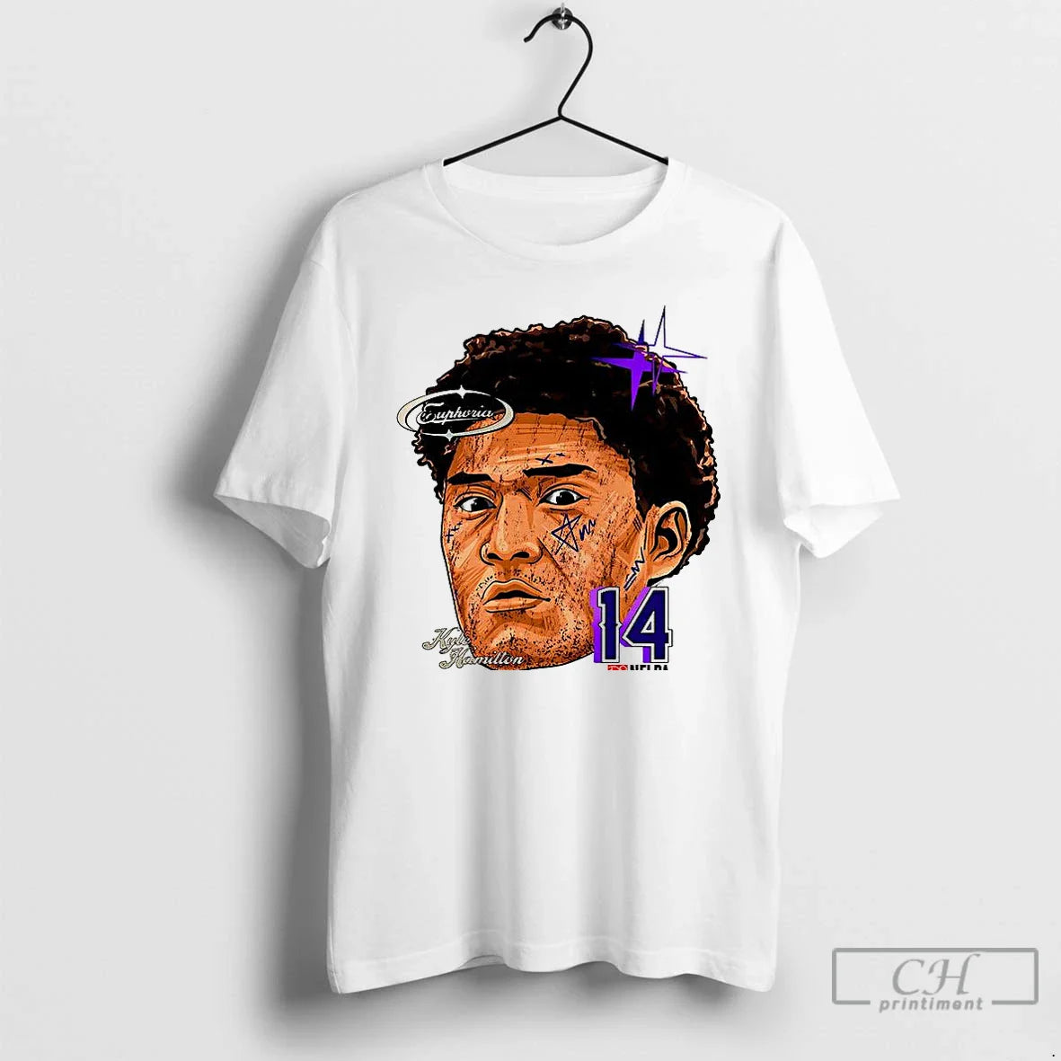 Premium Kyle Hamilton Baltimore Ravens Football Fat Head Number 14 T
