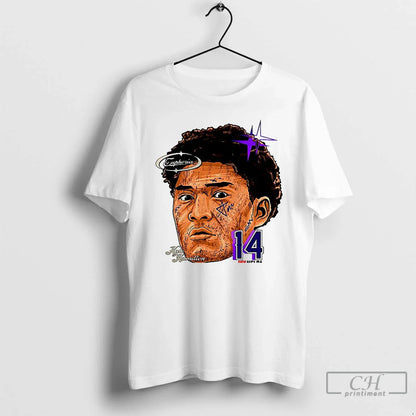 Premium Kyle Hamilton Baltimore Ravens Football Fat Head Number 14 T