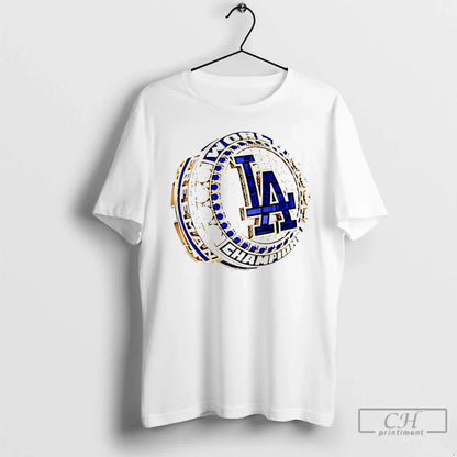Premium La Dodgers World Series Champions 2025 Ring Tee Trendy Gift