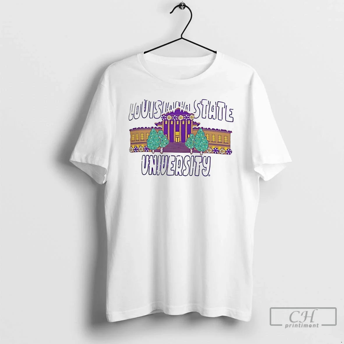 Premium Lsu Tigers Louisiana State University 2025 Hoodie Retro Look