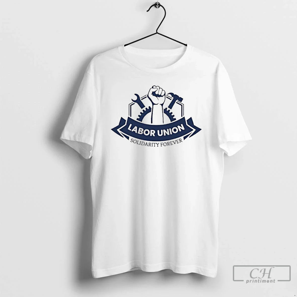 Premium Labor Union Solidarity Forever Tee Authentic Merch