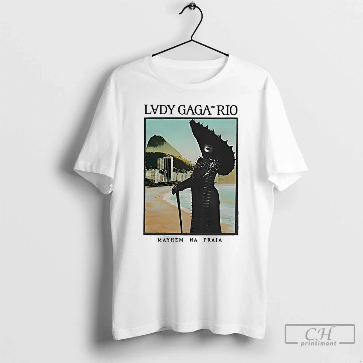 Premium Lady Gaga Rio Mayhem Na Praia Tour 2025 TShirt Exclusive Gift