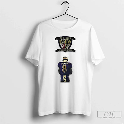 Premium Lamar Jackson King North Long Sleeve Exclusive Merch