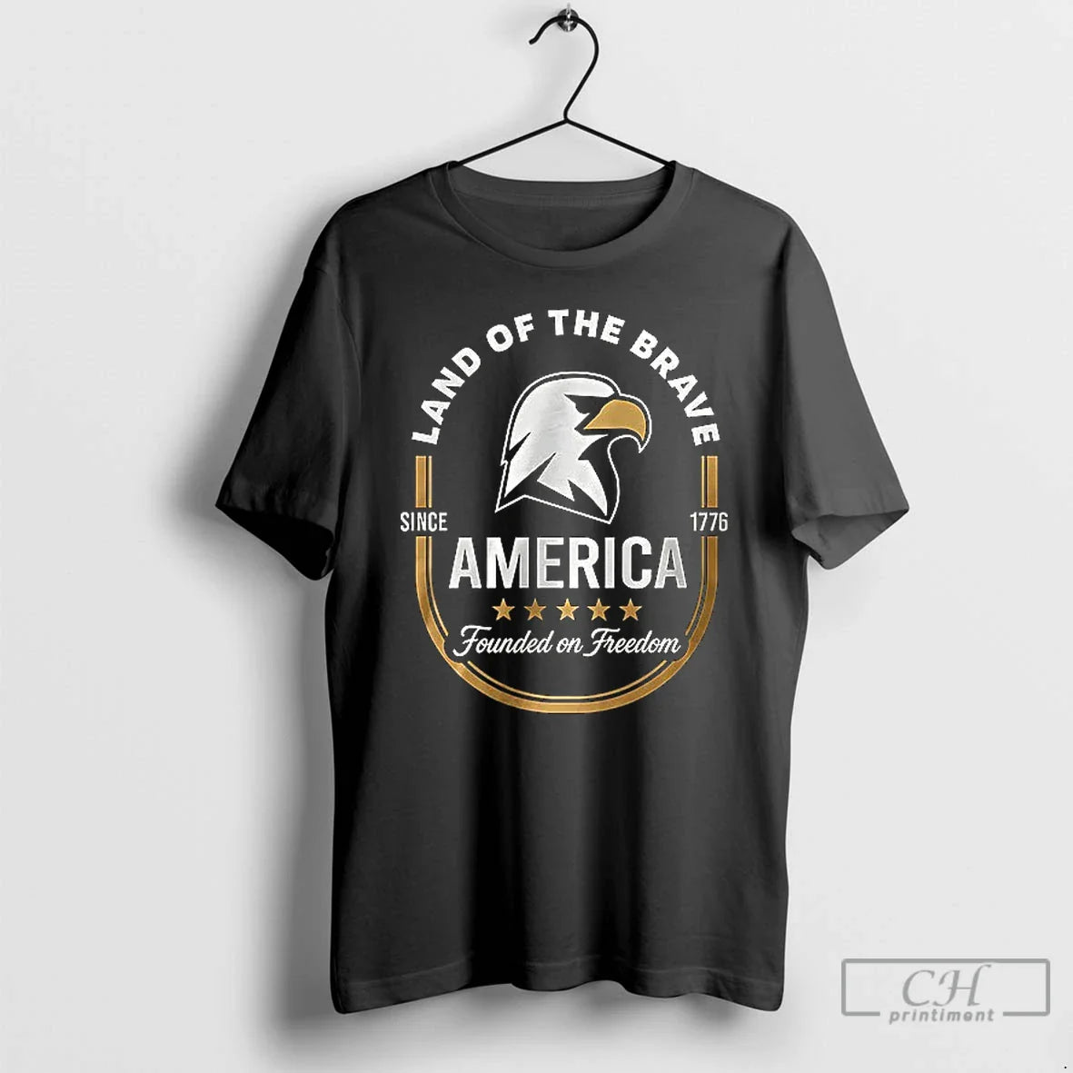 Premium Land Brave America Founded Freedom Since 1776 Ceramic Ceramic