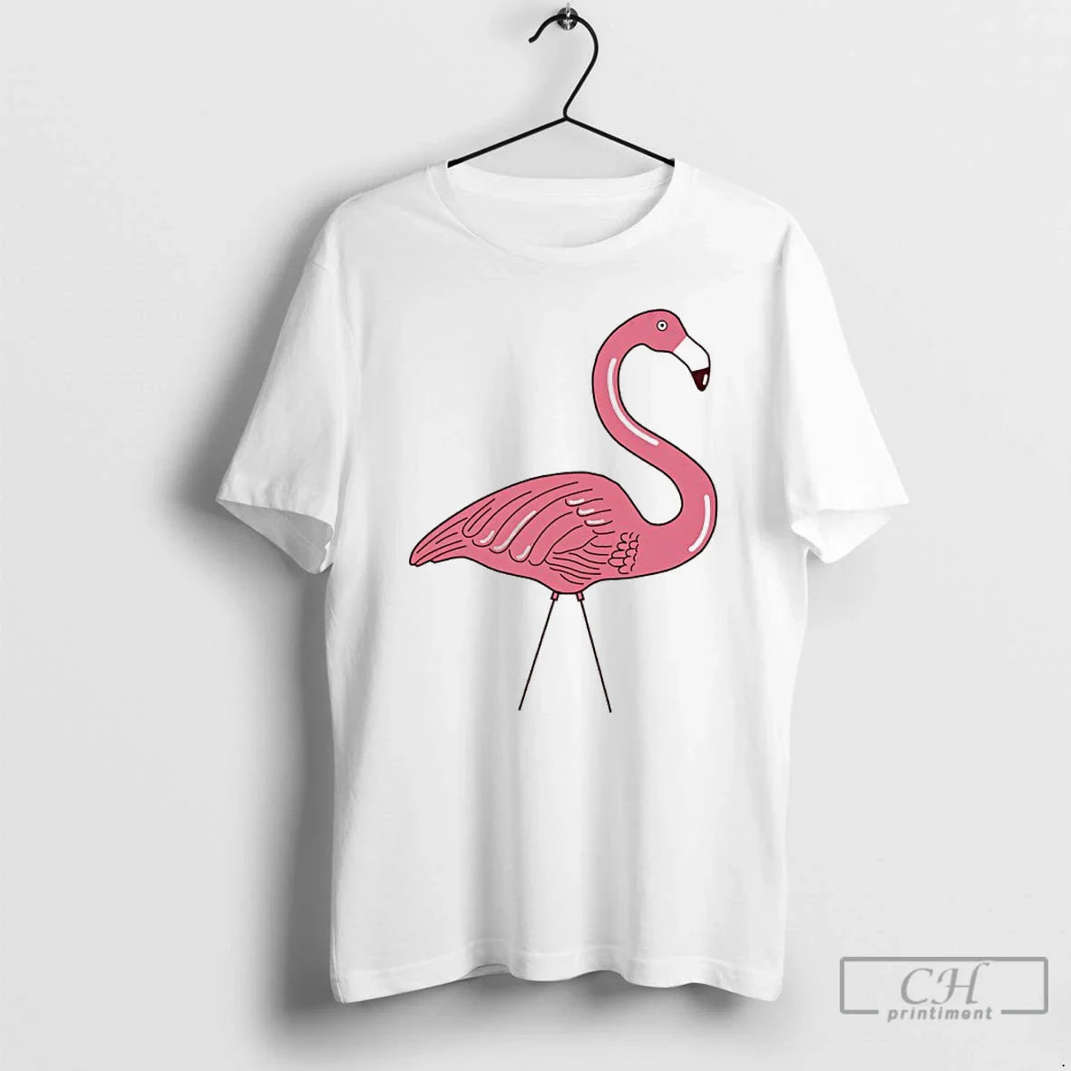 Premium Lawn Flamingo Shirt Premium Apparel
