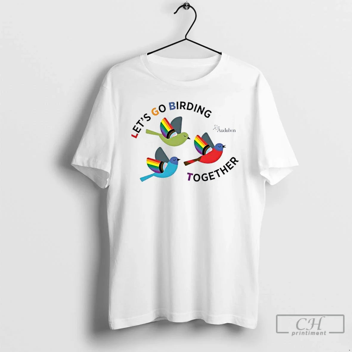 Premium Lets Go Birding Together Shirt Trendy Art