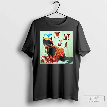 Premium Life Showcat Cat Lovers T Shirts Long Sleeve Elegant Style