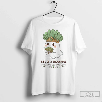 Premium Life Showghoul Kawaii Ghost Showgirl T Shirts Tee Trendy Gift
