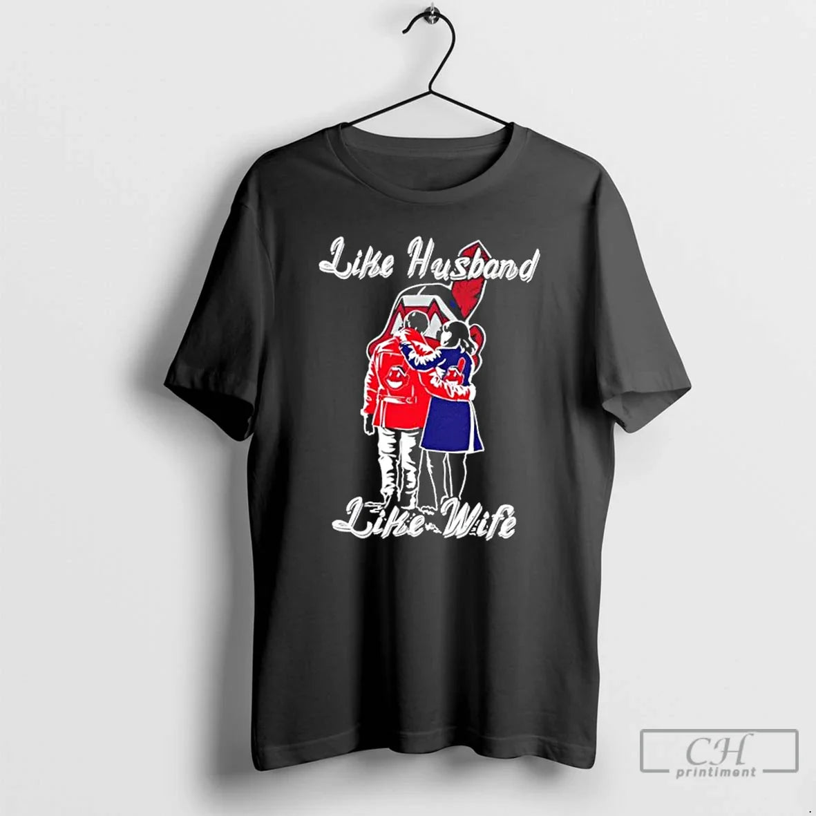 Premium Like Husband Like Wife Like Cleveland Indians Tank Top
