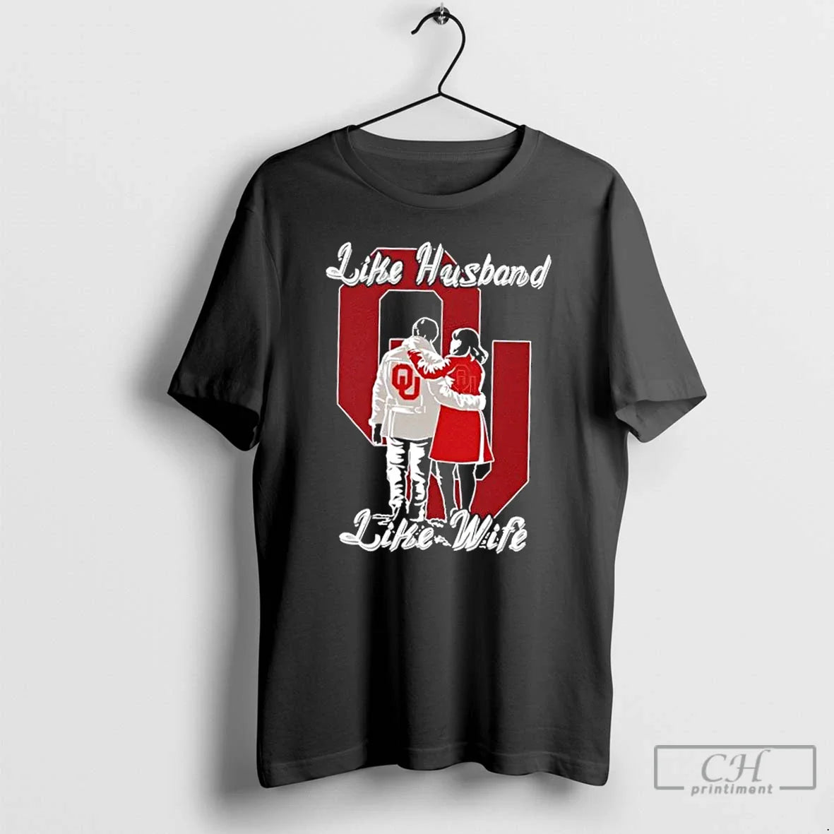 Premium Like Husband Like Wife Like Oklahoma Sooners Hoodie Retro