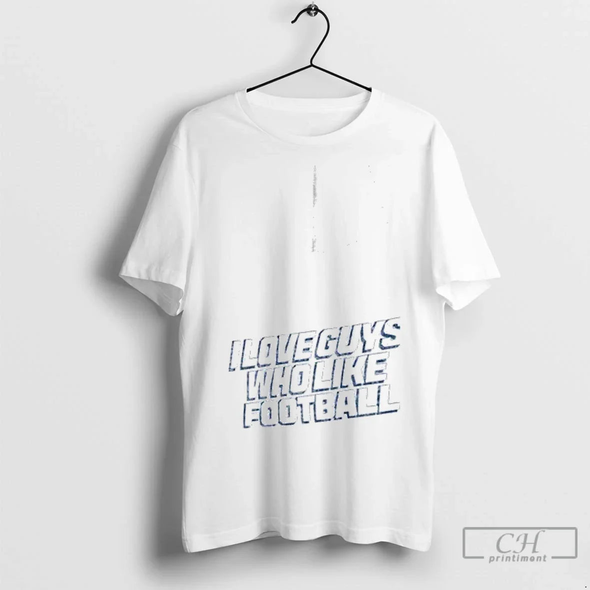 Premium Los Angeles Chargers I Love Guys Who Like Football Hoodie