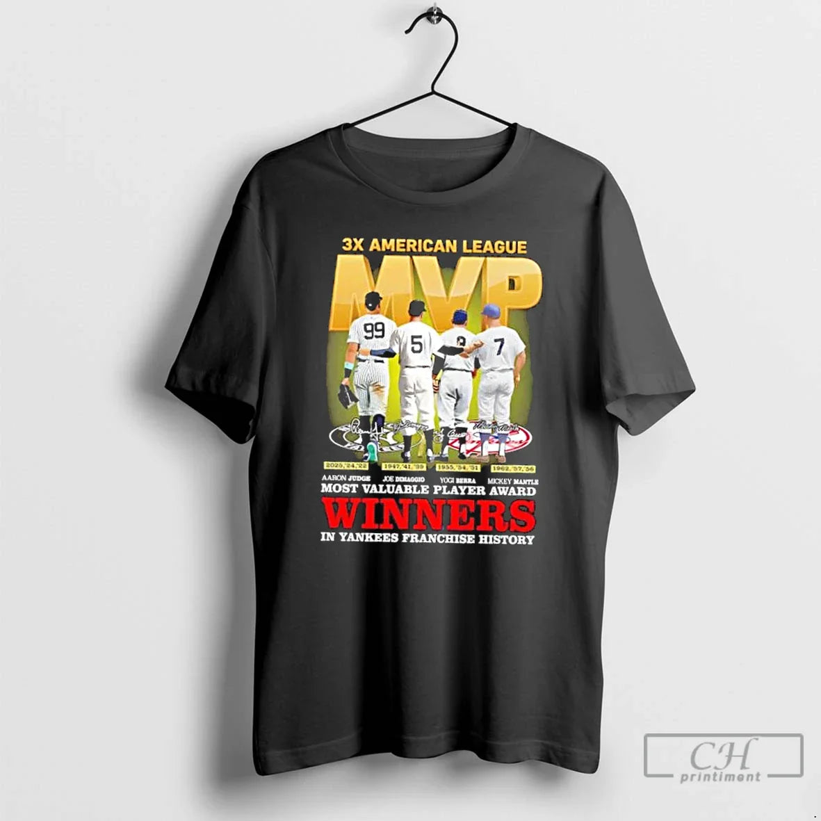 Premium Los Angeles Dodgers 3X American League Mvp Judge Dimaggio
