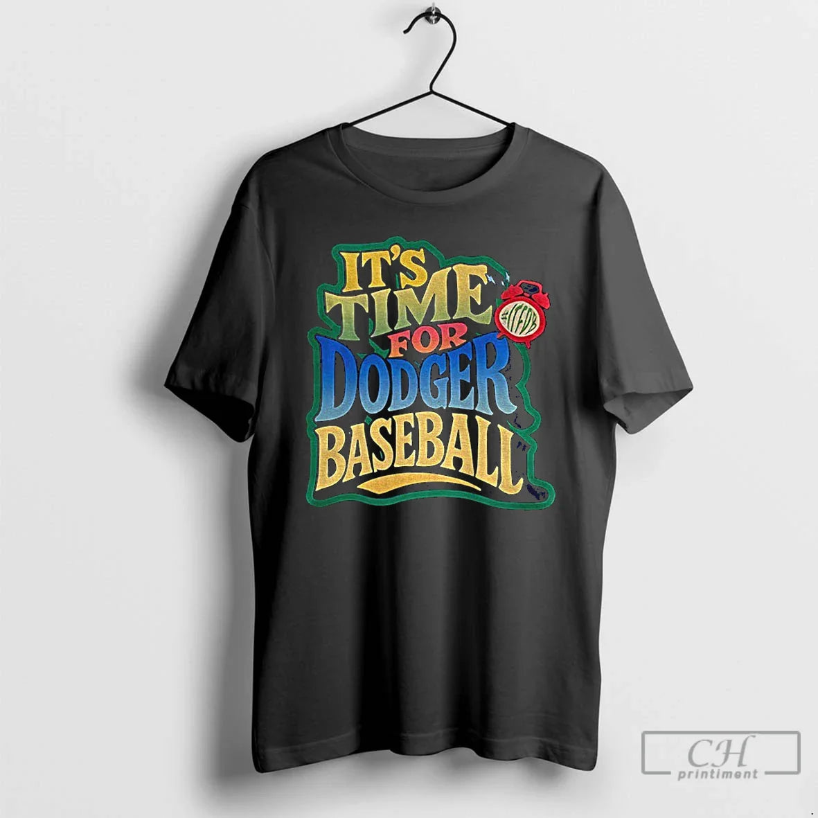 Premium Los Angeles Dodgers Mlb Baseball Its Time Dodger Baseball T