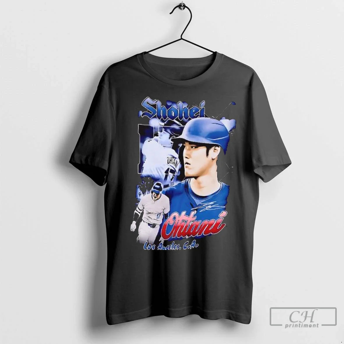 Premium Los Angeles Dodgers Shohei Ohtani Collage TShirt Vintage