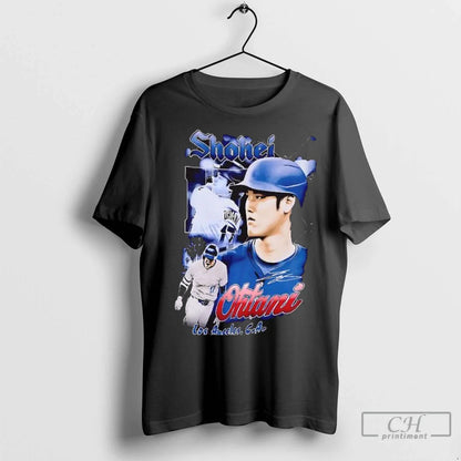 Premium Los Angeles Dodgers Shohei Ohtani Collage TShirt Vintage