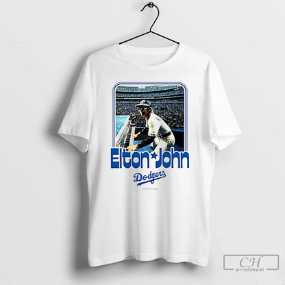 Premium Los Angeles Dodgers X Elton John Duke Photo Hoodie Exclusive