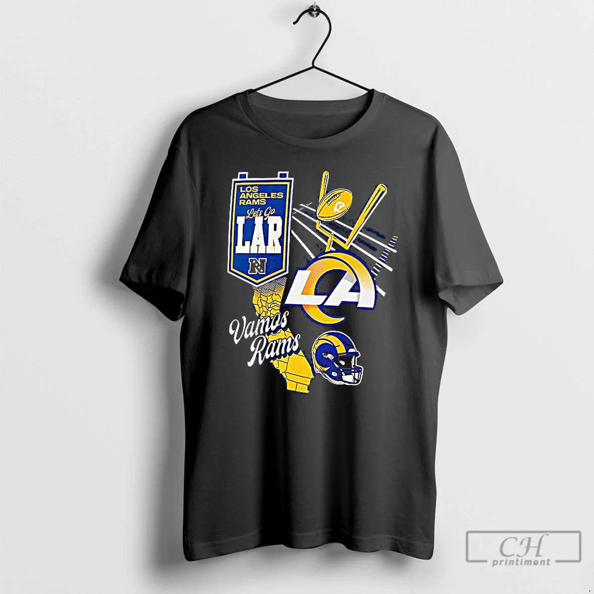 Premium Los Angeles Rams Football Lets Go Lar Vamos Rams T Shirts