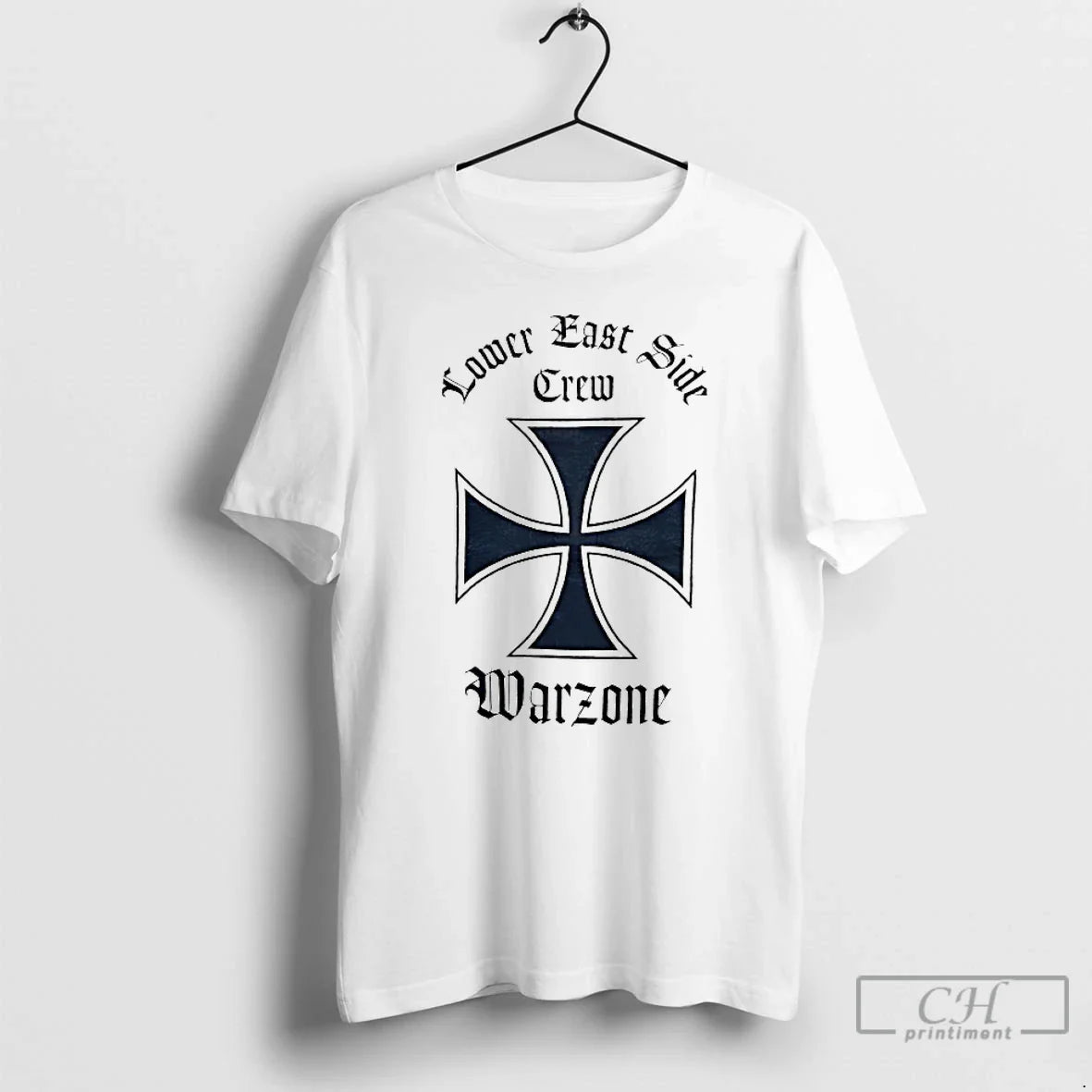 Premium Lower East Side Crew Warzone Tee Authentic Style