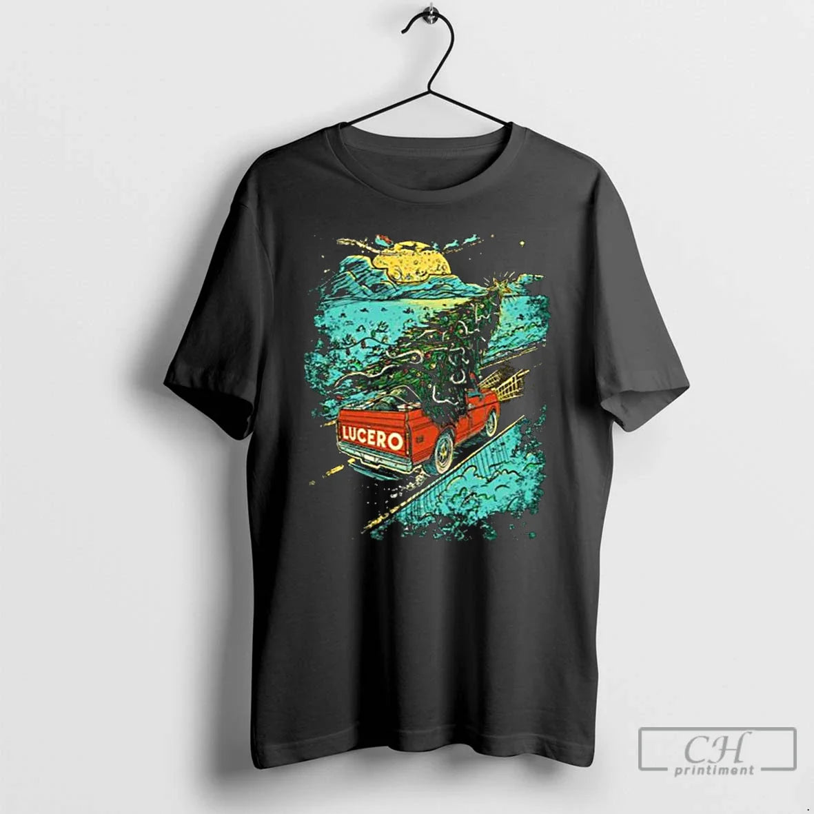 Premium Lucero Tree Truck Tee Elegant Design