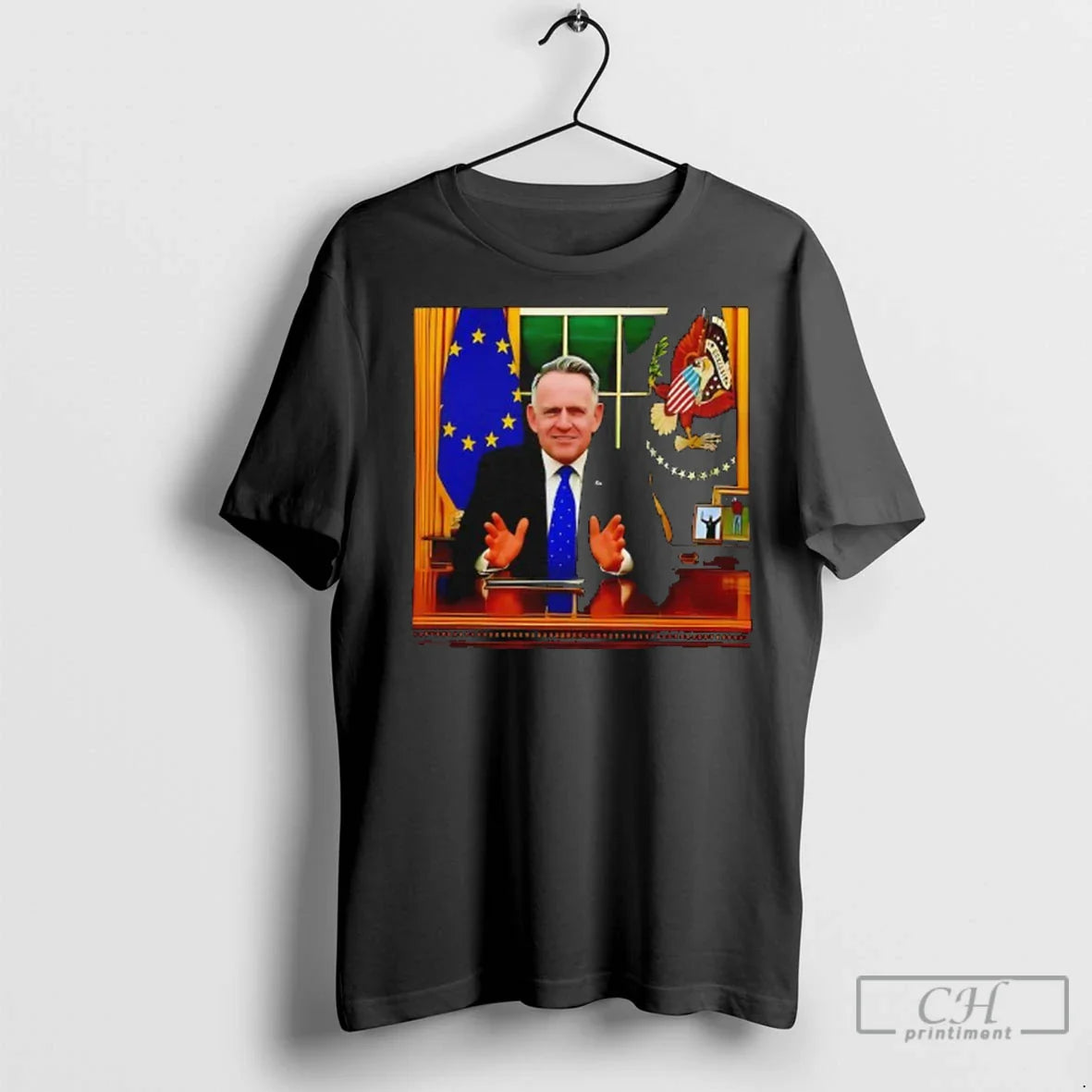 Premium Luke Donald Theres New Donald Town Ladies TShirt Designer