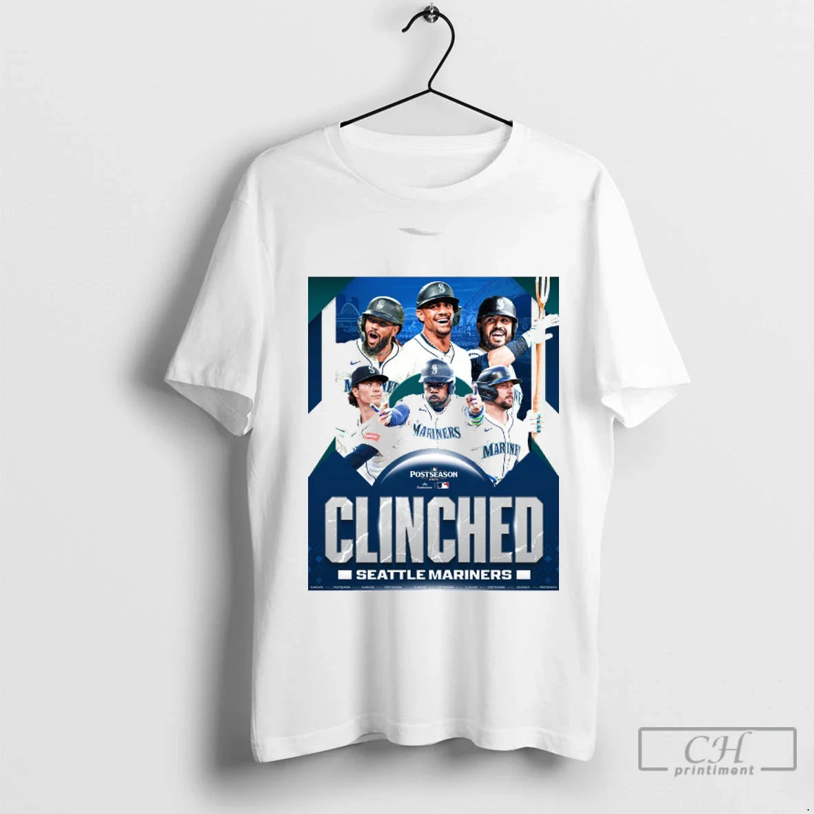 Premium Mlb Postseason 2025 Seattle Mariners Clinched Seize Moment