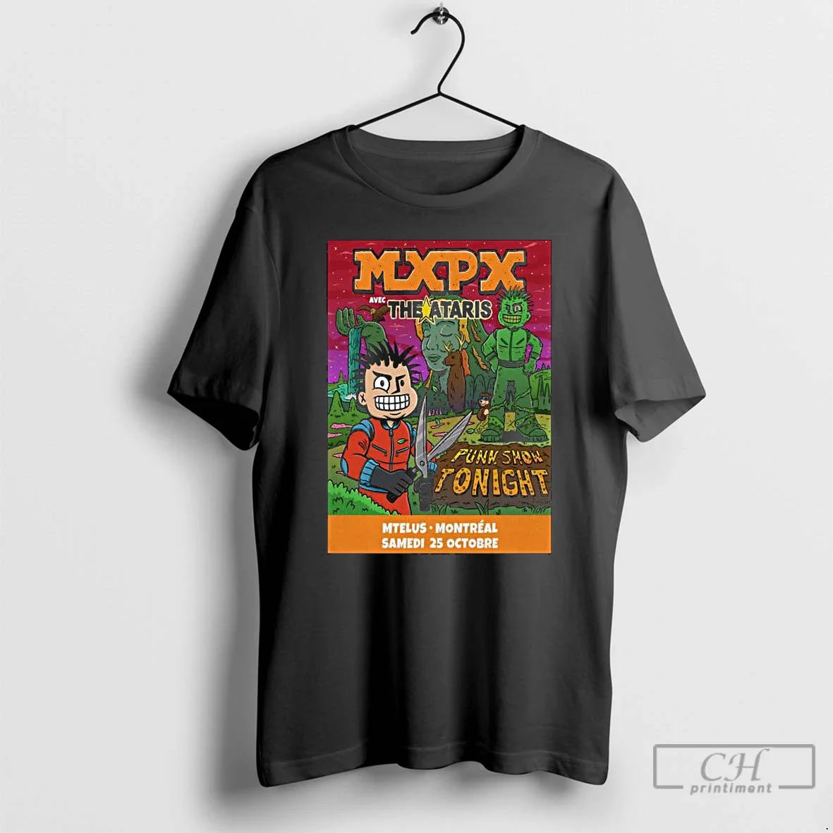 Premium Mxpx October 25 2025 Mtelus Montreal Long Sleve T Shirts Tee