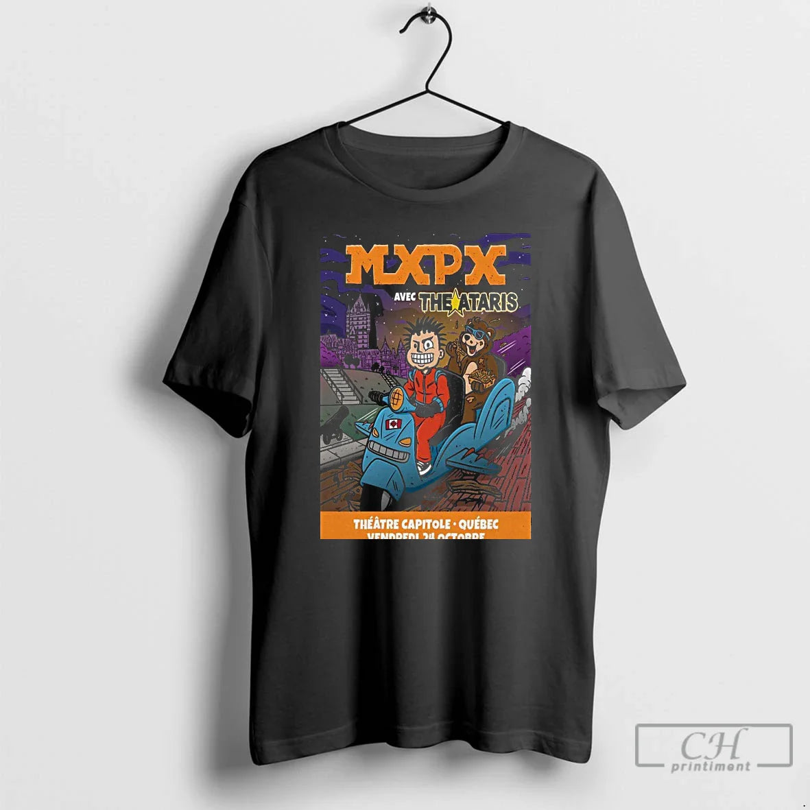 Premium Mxpx Theatre Capitole Quebec October 24 2025 T Shirts Long