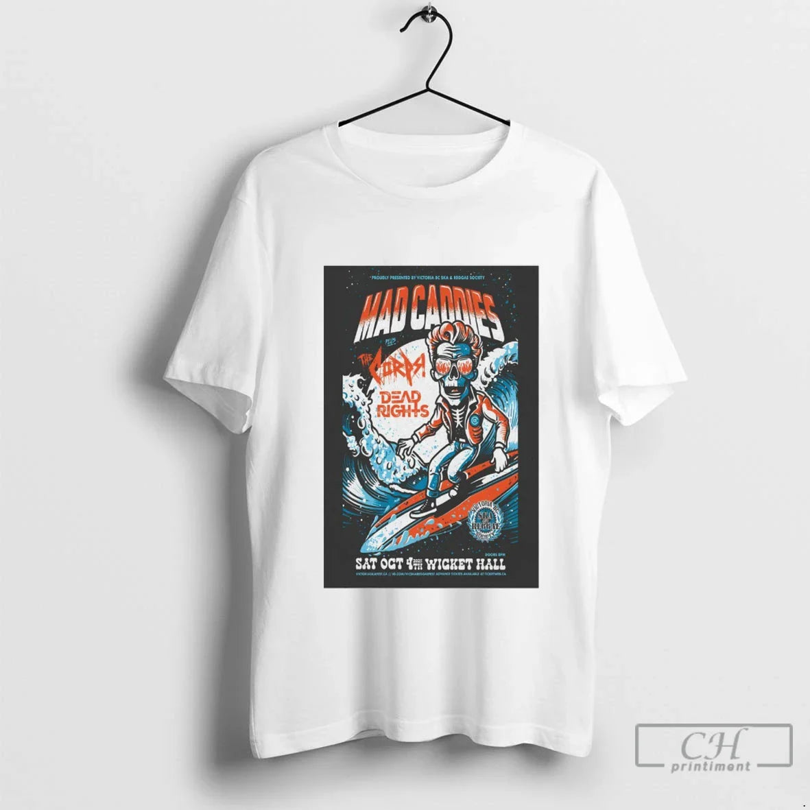 Premium Mad Caddies October 4 2025 Wicket Hall Victoria Ca TShirt