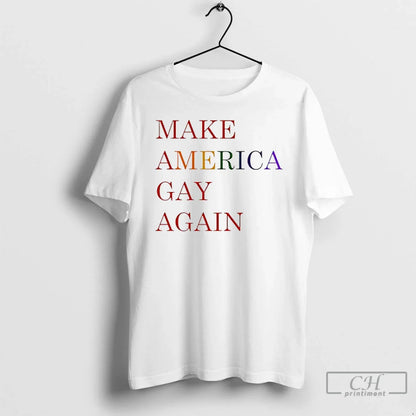 Premium Maga Make America Gay Again T Shirts Sweatshirt Designer
