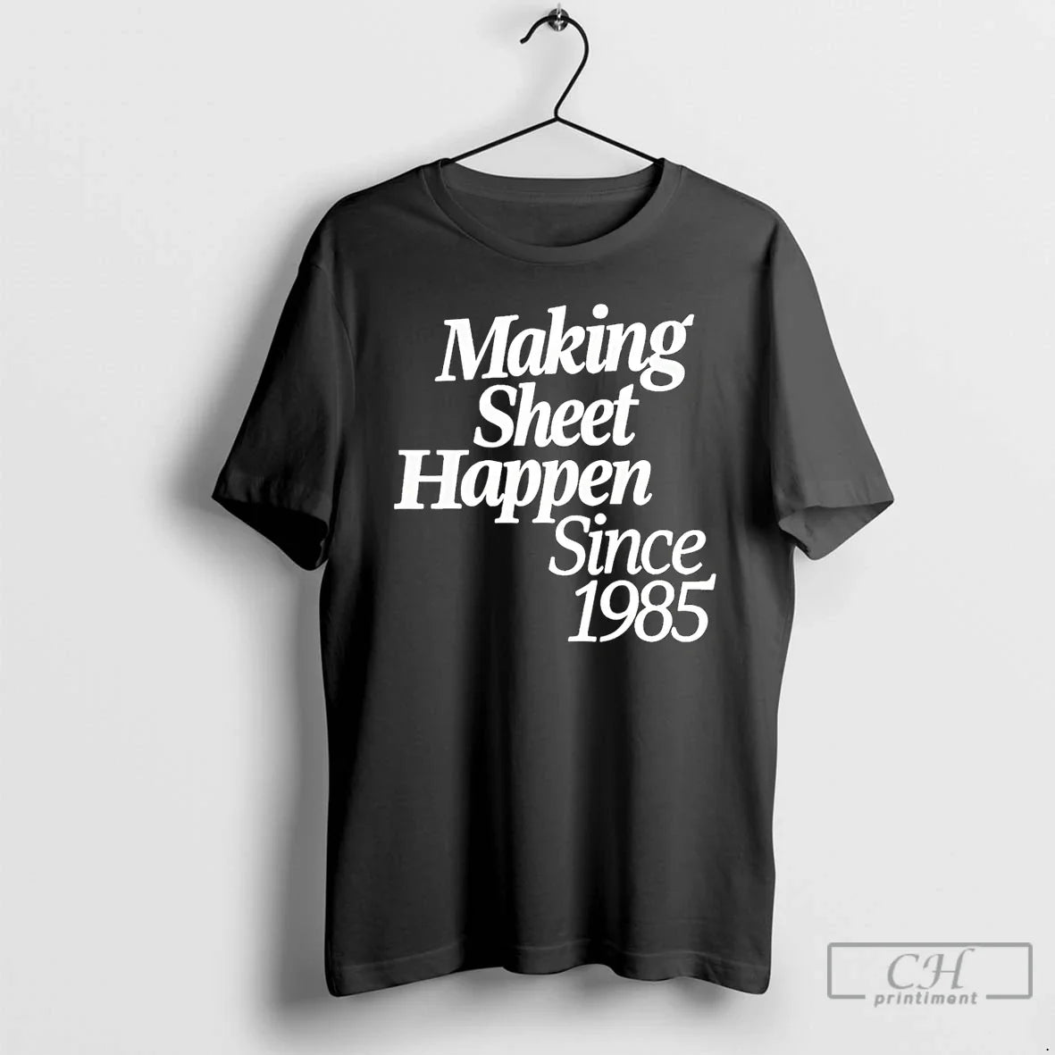 Premium Making Sheet Happen Since 1985 Sweatshirt Retro Outfit
