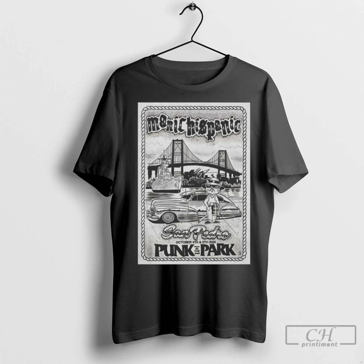 Premium Manic Hispanic Punk Park San Pedro Ca October 4 5 2025 Shirt